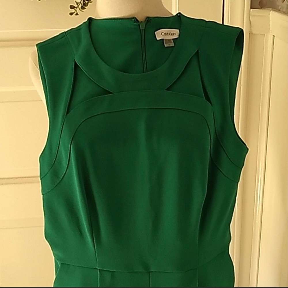 Calvin Klein jumpsuit interview pageant